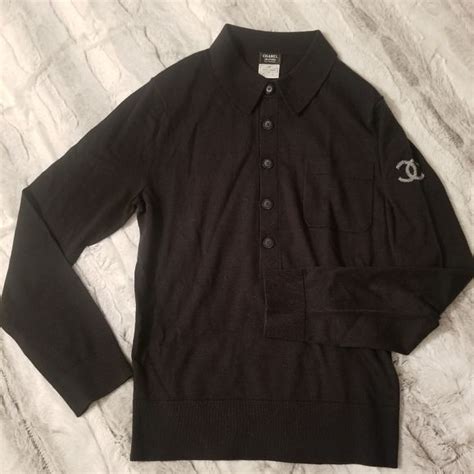 chanel polo shirt|chanel long sleeve shirt.